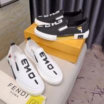 【2026年】夏のファッション フェンディ FENDI カジュアルシューズ 2色可選 今から夏まで活躍する