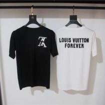 Tシャツ/半袖  2色可選  海外セレブは大人気 ルイ ヴィトン2026春夏人気トレンドアイテム  LOUIS VUITTON