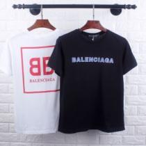 2025春夏も引き続きトレンド バレンシアガ 大人のカジュアルスタイル BALENCIAGA 2色可選 半袖Tシャツ 洗練された印象に