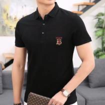 おしゃれな夏ファッション2026 バーバリー BURBERRY 切りっぱなしデザイン Tシャツ/ティーシャツ 2色可選 今人気の秘訣