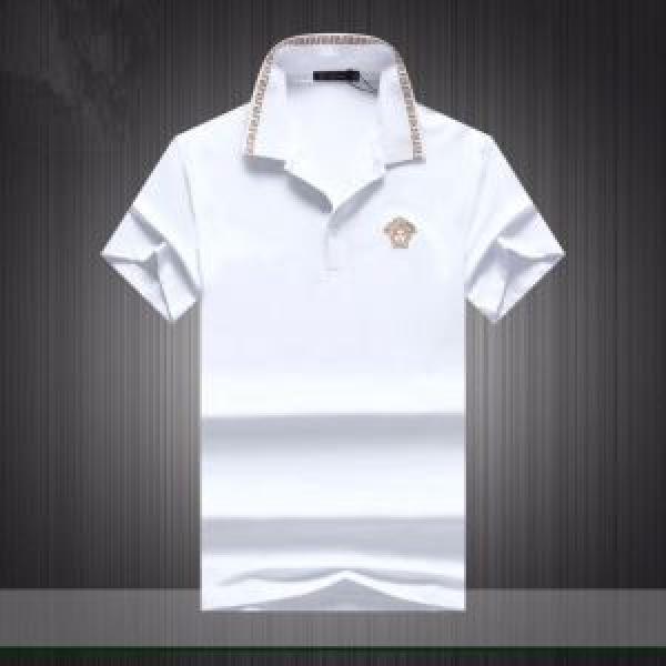 VERSACE おしゃれな夏ファッション2026 Tシャツ/半袖ヴェルサーチ 3色可選  知的な夏のスタイル