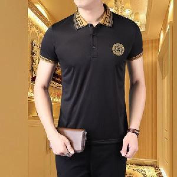 Tシャツ/半袖   2色可選 ヴェルサーチVERSACE  《2026年》今、注目のストリート 優しい雰囲気スタイリッシュに