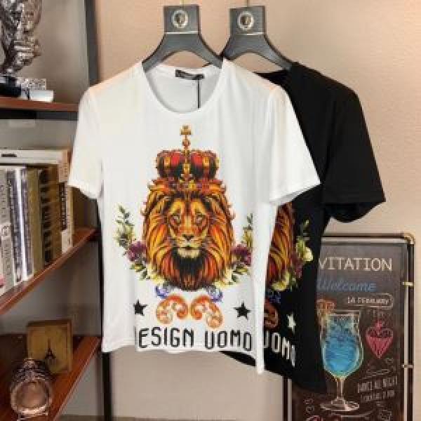 半袖Tシャツ 夏ファッションのおすすめ ドルチェ＆ガッバーナ 2026年夏の一押しファッションアイテム Dolce&Gabbana 2色可選