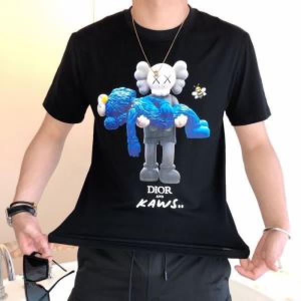 素敵なスタイルで夏の定番 ディオール DIOR今年春夏ファション流行り  2色可選 半袖Tシャツ 2026SSのトレンド商品