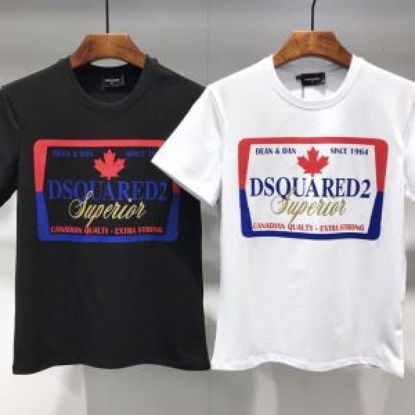 トレンド感があって涼しげ 半袖Tシャツ 2色可選 ディースクエアード DSQUARED2 2026年夏の一押しファッションアイテム