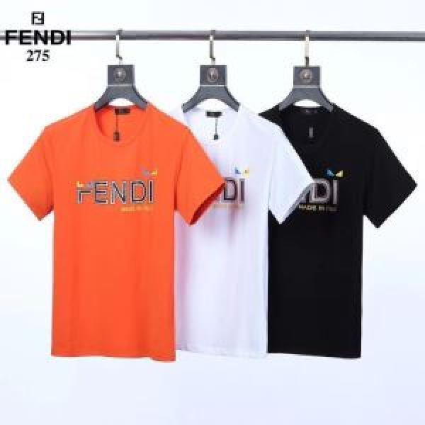 夏ファッションのおすすめ 半袖Tシャツ  フェンディ2026年夏の一押しファッションアイテム FENDI 3色可選