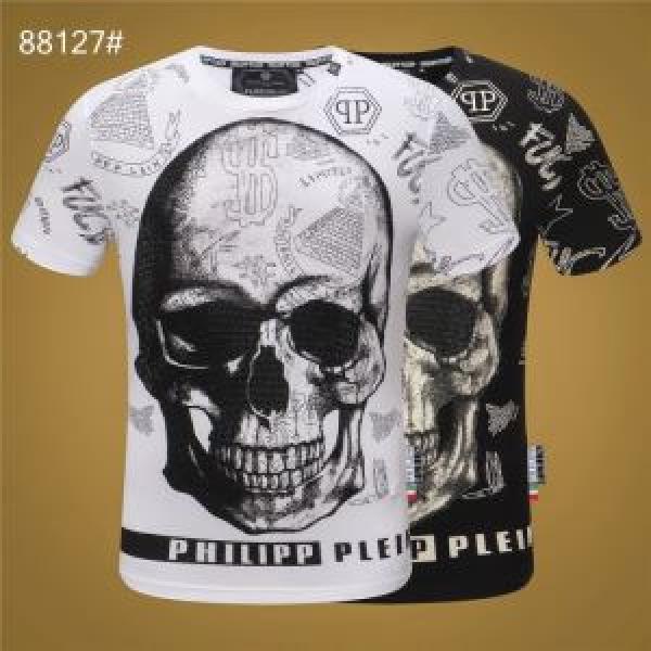 最新のトレンドブランド人気的  PHILIPP PLEIN 2026春夏は人気定番 Tシャツ/半袖  2色可選フィリッププレイン