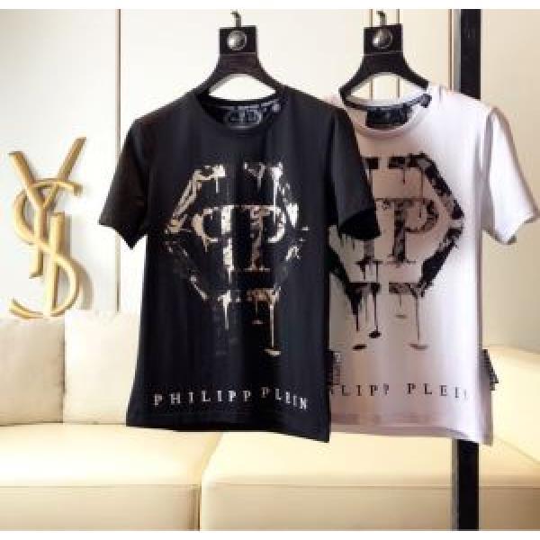 《2026年》今、注目のストリート 2色可選フィリッププレイン知的な夏のスタイル PHILIPP PLEIN  Tシャツ/半袖