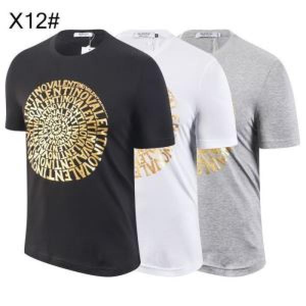 大人の色味 VALENTINO大人気オリジナル  3色可選 2026限定 男性に人気 Tシャツ/半袖ヴァレンティノ