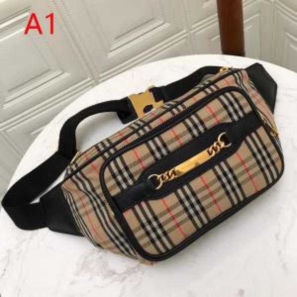 大人のカジュアルスタイル  バーバリー 今期注目のブランドトレンド BURBERRY 2色選択可 2026春夏は人気定番 ウエストポーチ.48..48.