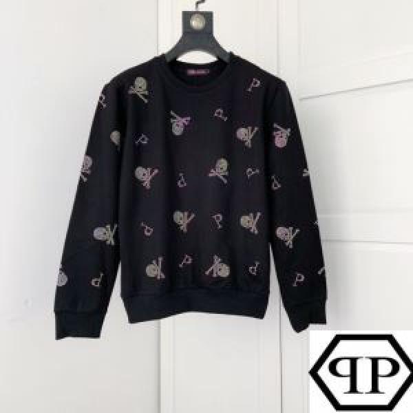 派手すぎず新作セールPHILIPP PLEIN フィリッププレイン スワロ パーカー サイズ 着込みやすい ユニセックス エレガント コーデ