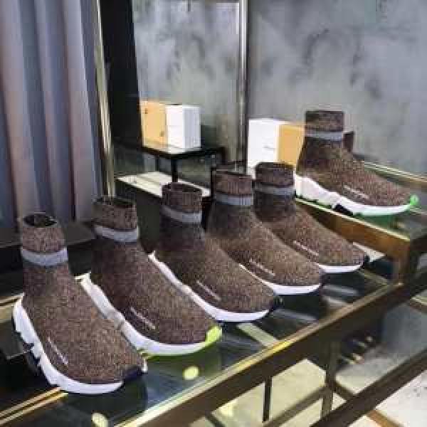 多色可選 2026春夏は人気定番  BALENCIAGA Speed Trainer バレンシアガ スピードトレーナー メンズ スニーカー