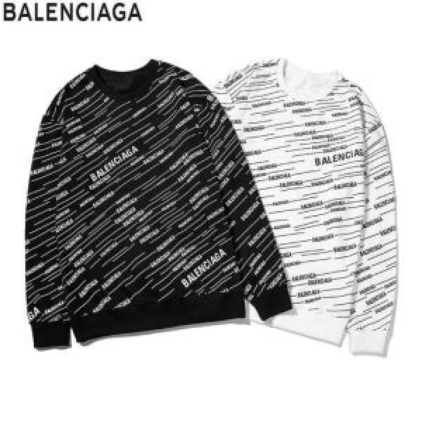 おしゃれに秋を迎えるために バレンシアガ BALENCIAGA 2026トレンドカラー秋冬セール プルオーバーパーカー 2色可選