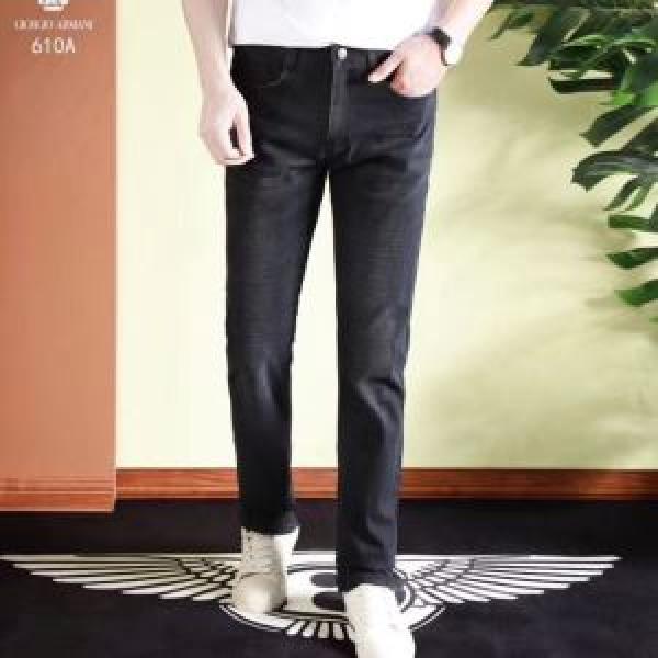 2026年夏の一押しファッションアイテム アルマーニ ARMANI 人気ストリートブランド新品 デニムパンツ