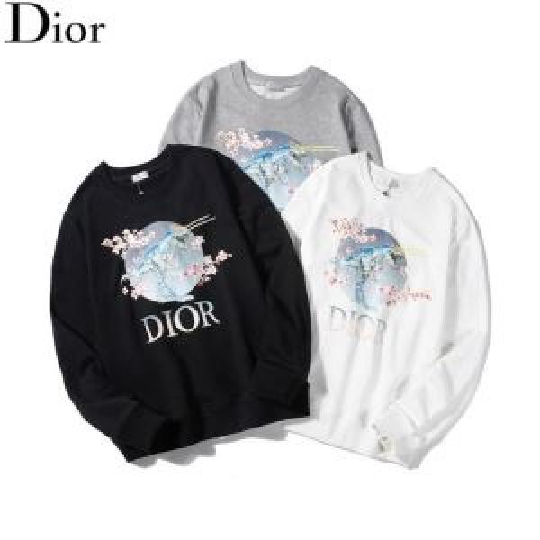 人気ブランドの秋冬新色 ディオール 着心地もなめらかで快適 DIOR 3色可選  プルオーバーパーカー 2026トレンドカラー秋冬セール