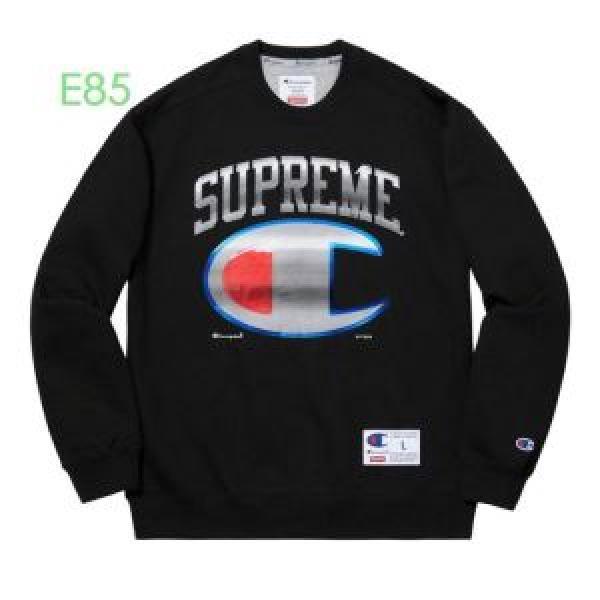 Supreme x Champion  Chrome Crewneck 2色可選 プルオーバーパーカー  2026秋冬流行ファション