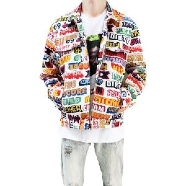 2色可選 ブルゾン 気になる2026年秋のファッション Supreme x Hysteric Glamour textwork jacket