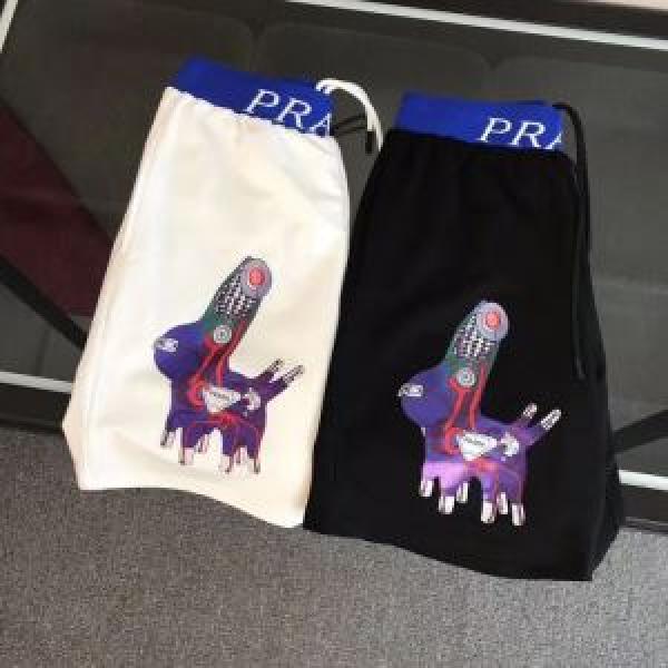 プラダ PRADA  ぜひ今年のトレンドをチェックスエットパンツ  2色可選 グッと大人っぽい印象に
