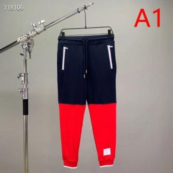 2色可選 2026春夏人気トレンドアイテム トムブラウン THOM BROWNE スエットパンツ
