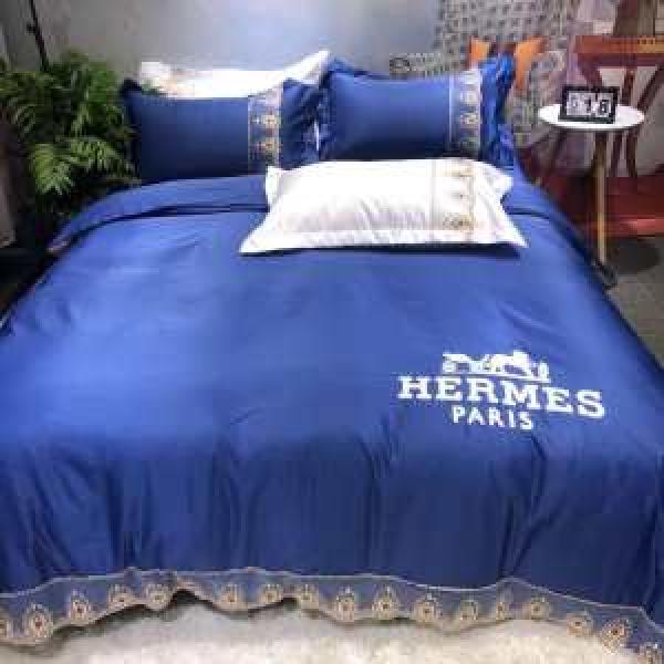 HERMES 2026秋冬トレンドデザイン 寝具4点セット 毎日はちょっとイイ秋冬新品 エルメス