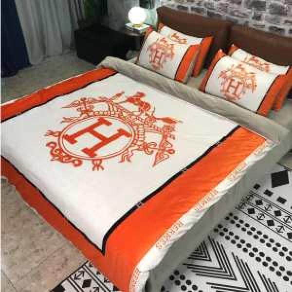気になる2026年秋のファッション エルメス もちろん相性抜群 HERMES 寝具4点セット