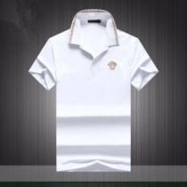 VERSACE おしゃれな夏ファッション2026 Tシャツ/半袖ヴェルサーチ 3色可選  知的な夏のスタイル