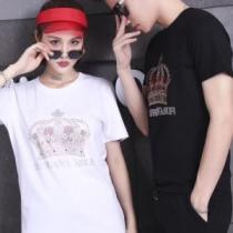 2026春夏の大注目トレンド 春夏を感じさせる 半袖Tシャツ 2色可選 大人可愛いスタイルドルチェ＆ガッバーナ Dolce&Gabbana