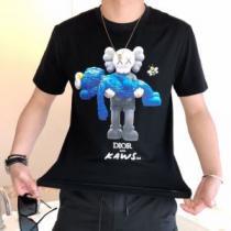 素敵なスタイルで夏の定番 ディオール DIOR今年春夏ファション流行り  2色可選 半袖Tシャツ 2026SSのトレンド商品