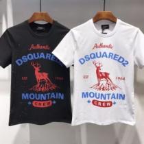 スタイルUPして着こなす 半袖Tシャツ 2026年春夏のトレンドアイテム  2色可選 ディースクエアード DSQUARED2 すっきりした印象に