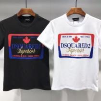 トレンド感があって涼しげ 半袖Tシャツ 2色可選 ディースクエアード DSQUARED2 2026年夏の一押しファッションアイテム