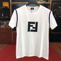 フェンディ FENDI 素敵なスタイルで夏の定番 半袖Tシャツ  3色可選 通勤の定番 春夏の流行り2026新品