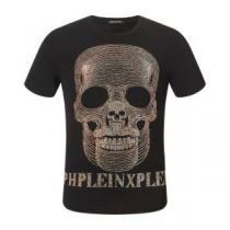 2025年春夏シーズンの人気 Tシャツ/半袖 夏に良く似合うちょっと新品 フィリッププレイン PHILIPP PLEIN