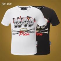 フィリッププレインクールな印象を引き立て  PHILIPP PLEIN Tシャツ/半袖 2026年春夏シーズンの人気 2色可選