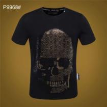 2026春夏は人気定番  Tシャツ/半袖  フィリッププレイン 今風の着こなし新品 PHILIPP PLEIN