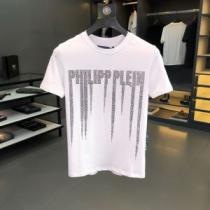 Tシャツ/半袖 最新のトレンドブランド人気的 2色可選フィリッププレイン2026春夏は人気定番 PHILIPP PLEIN