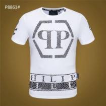 おしゃれな夏ファッション2026 Tシャツ/半袖  2色可選フィリッププレイン PHILIPP PLEIN 特に夏は人気アイテム