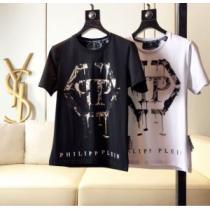 《2026年》今、注目のストリート 2色可選フィリッププレイン知的な夏のスタイル PHILIPP PLEIN  Tシャツ/半袖