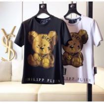2026年夏の一押しファッションアイテムTシャツ/半袖 今風の着こなし新品 2色可選フィリッププレイン PHILIPP PLEIN