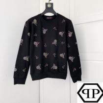 派手すぎず新作セールPHILIPP PLEIN フィリッププレイン スワロ パーカー サイズ 着込みやすい ユニセックス エレガント コーデ