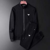 秋服コーデ2026年版 2色可選 アルマーニ ARMANI  大胆なチェックの人気トレンド 上下セット 秋にはやる最新作を先取り