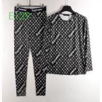 やっぱり優しい色  シュプリーム SUPREME 【2026秋冬】の注目トレンド  2色可選  上下セット 男女兼用