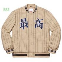 大人かわいい秋冬コーデを楽しみ  野球ウェア2026トレンドアイテム激安  2色可選  Supreme Pintripe Varsity Jacket