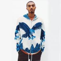 2026トレンドアイテム激安 パーカー 活躍するトレンドアイテムSUPREME Eagle Hooded Zip Up Sweater