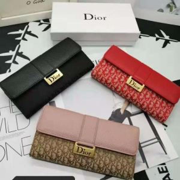 とにかく完璧ブランド新作 ディオール DIOR 秋服コーデ2026年版 3色可選 財布/ウォレット大胆なチェックの人気トレンド.107.