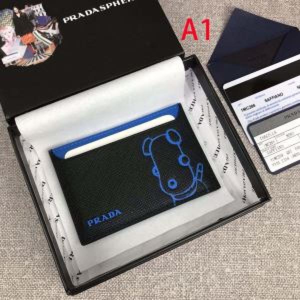 PRADA 着心地もなめらかで快適 プラダ  2026トレンドカラー秋冬セール 財布/ウォレット 多色可選 とにかく完璧ブランド新作.105.