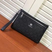 メデューサポーチVERSACEヴェルサーチ クラッチバッグ レザー コピー 安い 高級高品質LARGE EMBOSSED GREEK KEY CLUTCH.82.