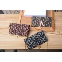 3色可選  今年の流行りファション ディオール DIOR【2026秋冬トレンド】押さえておきたい  財布/ウォレット やっぱり優しい色.107.