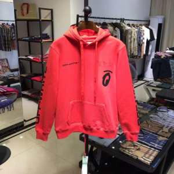 OFF WHITEスウェットシャツ 激安 おすすめ SPLITTED ARROWS OVER HOODIEオフホワイト コピー パーカー 秋冬にピッタリ新作
