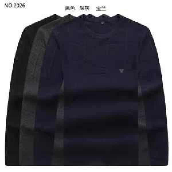 アルマーニ ARMANI プルオーバーパーカー 3色可選 気になる2026年秋のファッション 人気の秋冬新作再登場