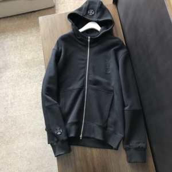愛用者が多い定番CHROME HEARTS ジップジャケット クロムハーツ スウェット コピー 秋冬おすすめ安い 快適な着心地